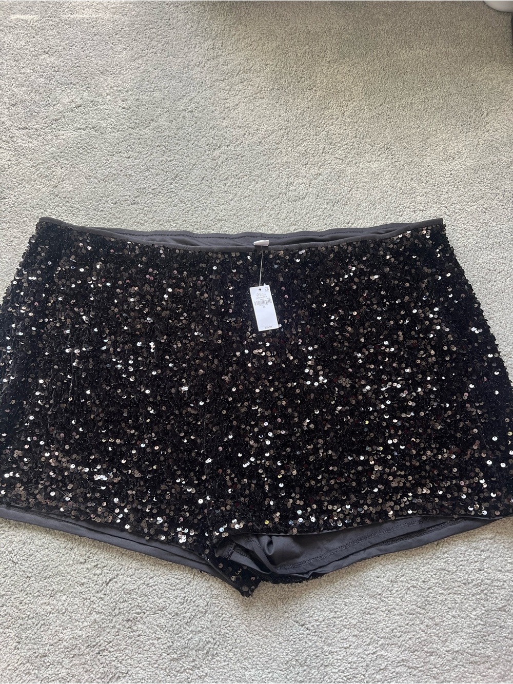 Old Navy High Waisted Sequin Shorts - Picture 2 of 3